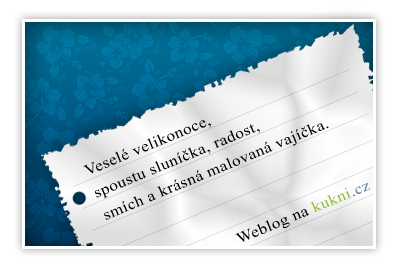 Velikonoční přání