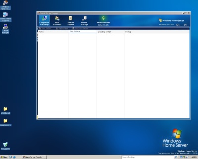 Windows home server